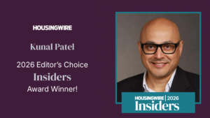 Head of AI Platform and Products Kunal Patel named to HousingWire’s 2026 Insiders list